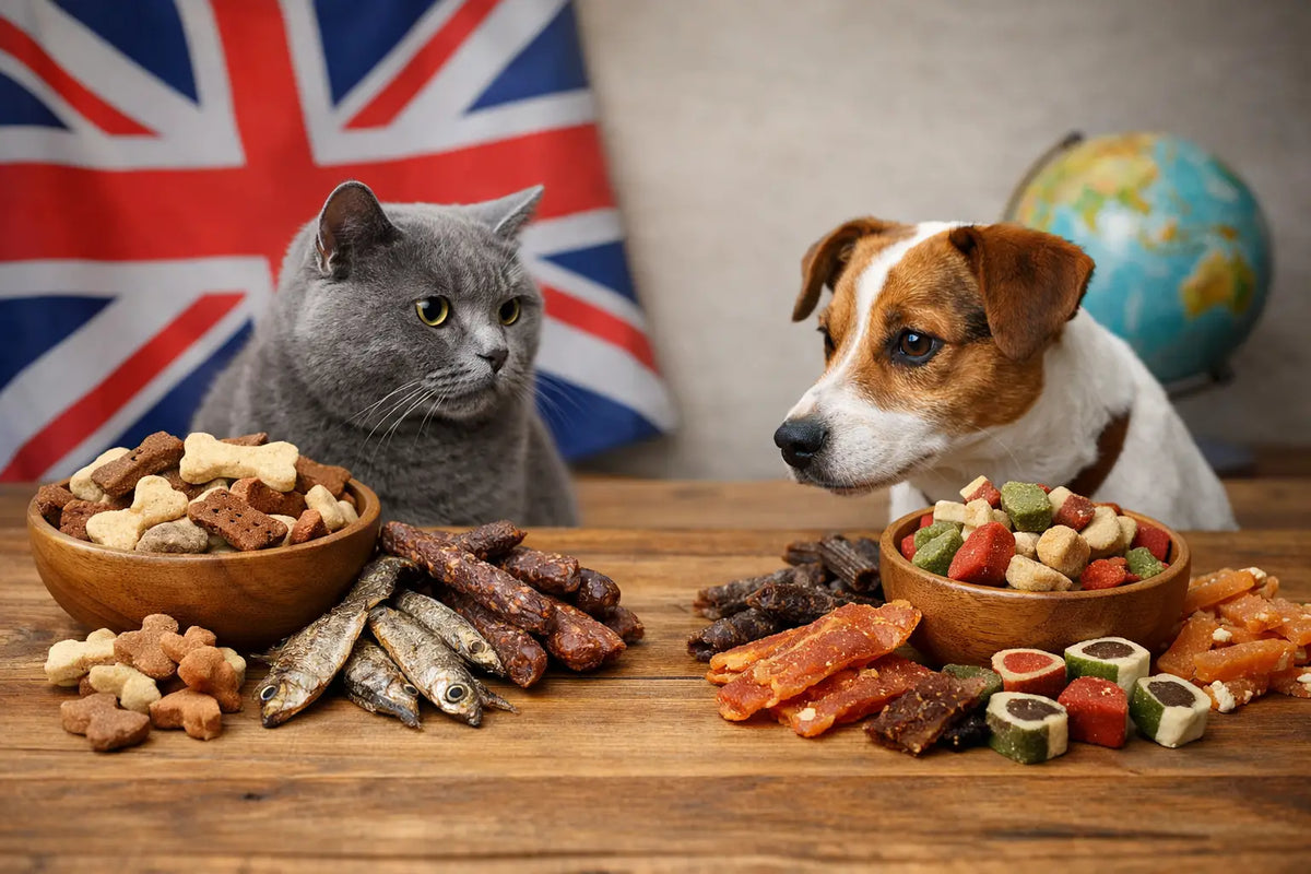 British Treats Versus Imported Treats for Pets