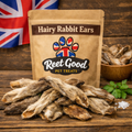 Hairy Grade A rabbit ear natural dog chew – Reet Good Pet Treats