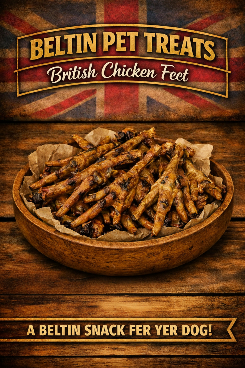 Beltin Pet Treats British Chicken Feet